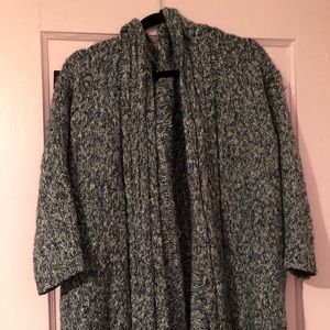 Urban Outfitters Blue/Gray Knit Cardigan S